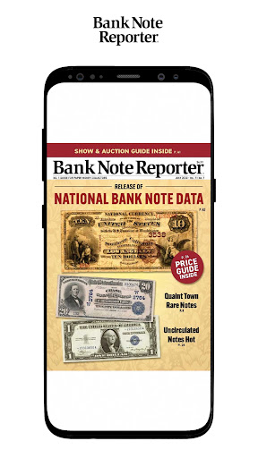 Android application Banknote Reporter screenshort