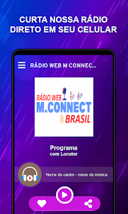 RÁDIO WEB M CONNECT BRASIL