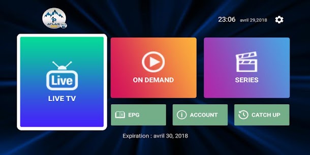 تحميل تطبيق أطلس تيفي Download and Code Atlas Iptv V3 apk 2