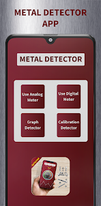 metal detector - metal finder