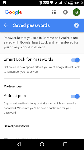 Password Manager for Google Account  Screenshots 3