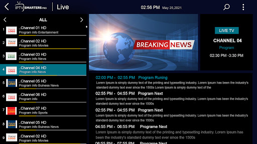 IPTV Smarters Pro screenshot 3