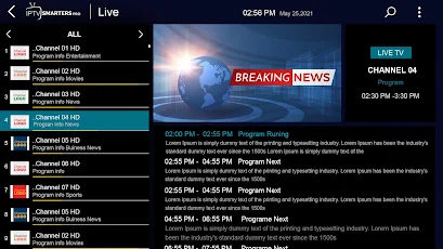 IPTV Smarters Pro  Premium Unlocked screenshot 3