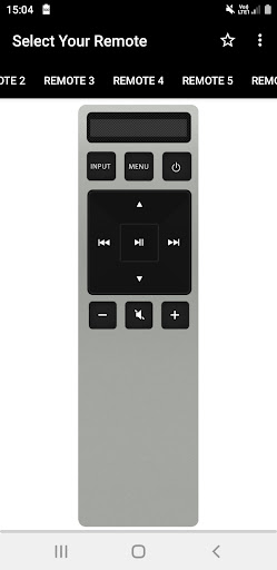Android application Vizio Soundbar Remote screenshort