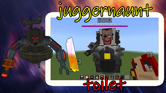 Juggernaut toilet mod MCPE