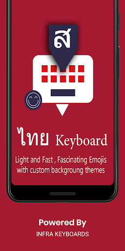 Android application Thai English Keyboard by Infra screenshort