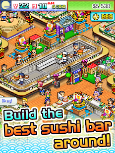 Captura de tela do Sushi Spinnery