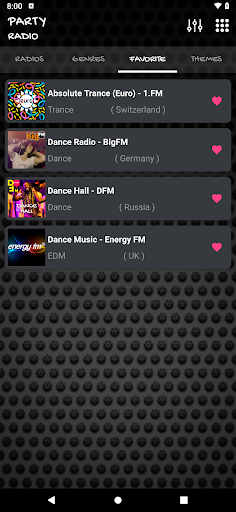 Party Radio Screen 3