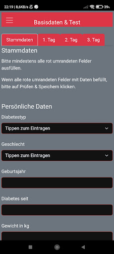 KADIS-Datenerfassung Screen 2
