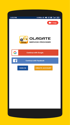 Android application OGCare SP- Get Hired Directly. screenshort