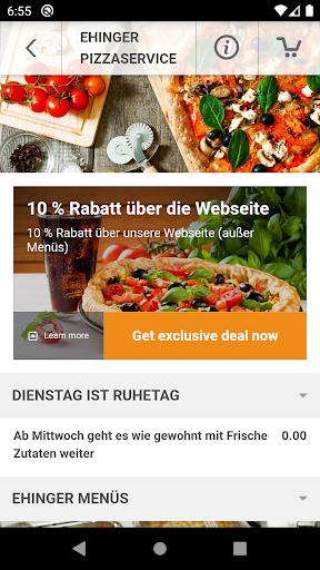 Ehinger Pizza Screenshot 3 - AppWisp.com