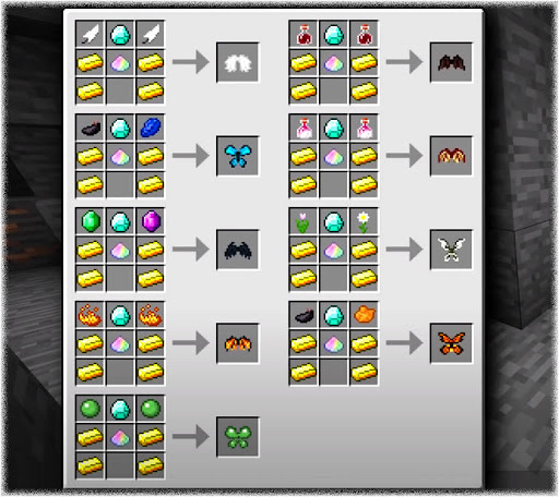 Wings Mod for PE Screen 3
