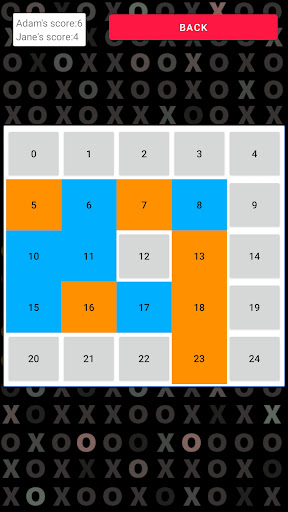 Android application Tic Tac Tournament screenshort