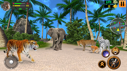 Wild Tiger Simulator Games  screenshots 15