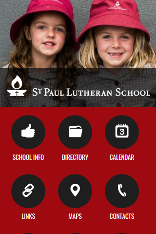 Android application St Paul Lutheran School screenshort
