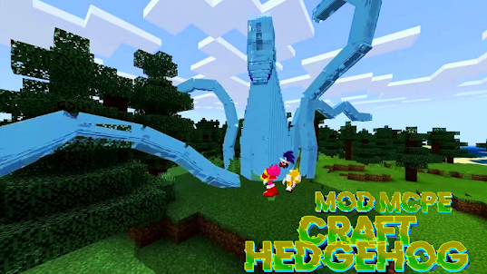 Mod mcpe Craft Hedgehog Sonic