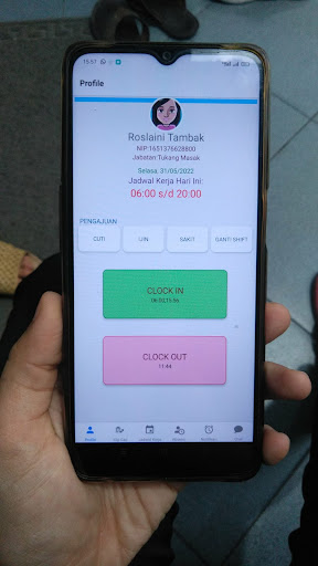 Android application EnberoPayroll screenshort