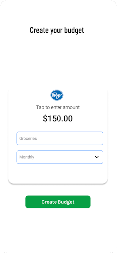 Budget Shopping - CSS Screen 2