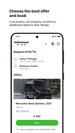 GetTransport.com Screen 3