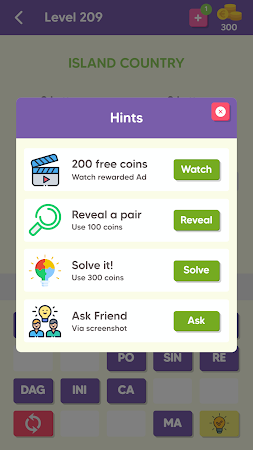 Game screenshot Word Slice: 1 Hint 5 Words! apk download