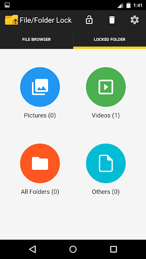 FileSafe - Hide File / Folder Screen 3