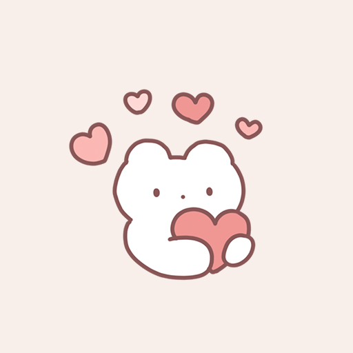 하트 젤리곰 카톡테마 logo