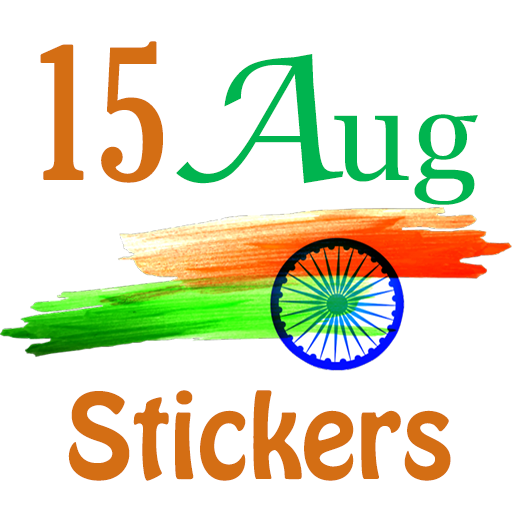 Independence 15 August Sticker logo