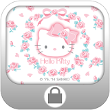 Hello Kitty Roses Screen Lock icon