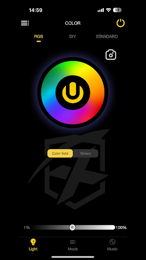 Xprite Elite: Light Controller Screen 3