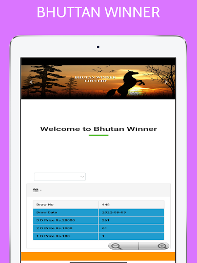 Bhutan livelottery WinnerToday