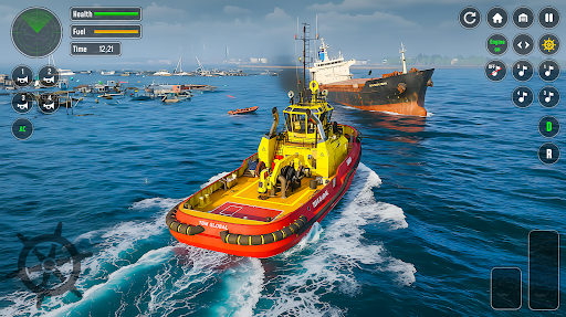 Real Cargo Ship Game Simulator ekran görüntüsü