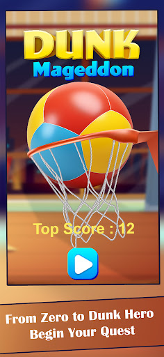 Android application Dunk Mageddon screenshort