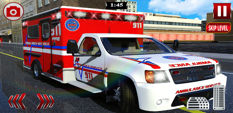 Emergency Ambulance Rescues-Survival City Sim 2019