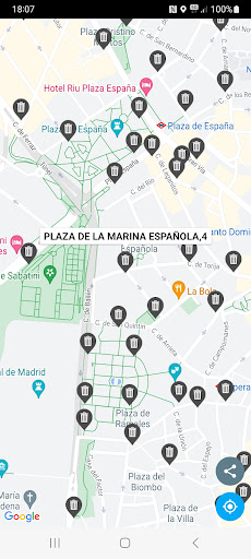 Android application Bolsas Papeleras Perros Madrid screenshort