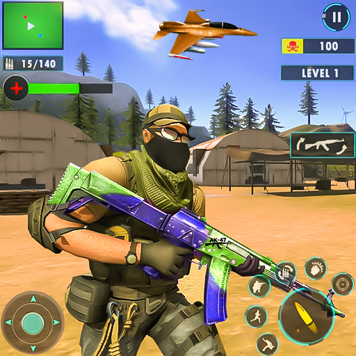 Real Commando Strike Gun Games