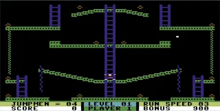 C64 Jumpman Junior - Screenshot 1