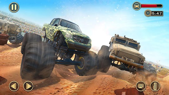 Fearless US Monster Truck Simulator: Truck Games Mod Apk 3.6 (A Lot of Money) 4