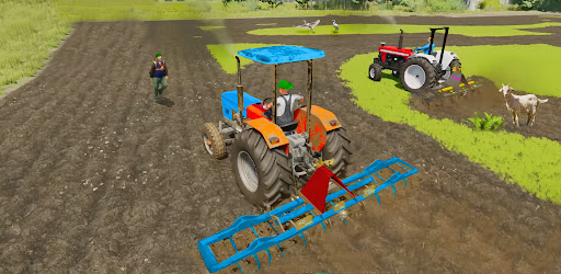 Tractor Driving Game Simulator