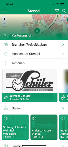 Stendal • app|ONE Screen 2