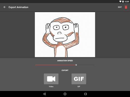 Screenshot of Animatic