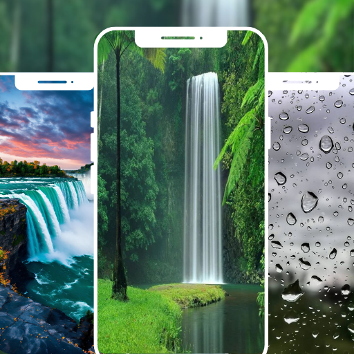 Waterfall Wallpaper 2024 logo
