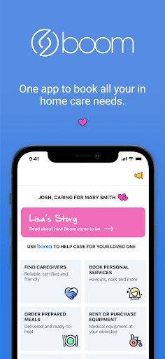 Android application Boom Health screenshort