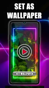 Abstract Neon Live Wallpaper