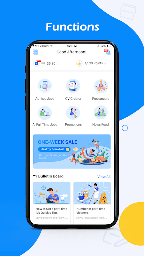 Android application YY Circle screenshort