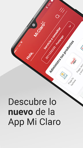 Android application Mi Claro screenshort