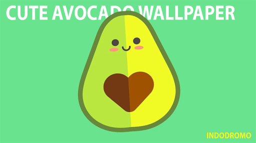 Cute Avocado Wallpaper HD
