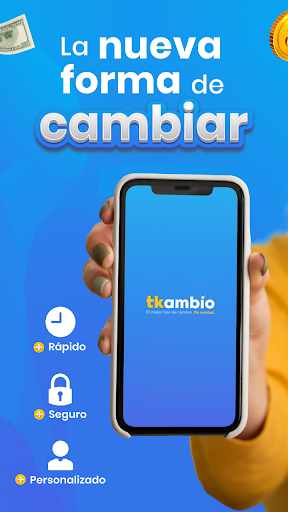 Tkambio. Cambia dólares online Screen 2