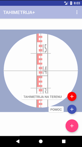 TAHIMETRIJA Geodesy TACHEOMET