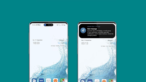 Android application Iphone Notification (Island) screenshort