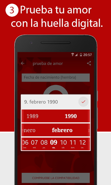 Screenshot 5 Love test- calculadora de amor android